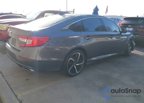 2019 Honda Accord Sport из США, поврежденный, VIN 1HGCV1F34KA069911